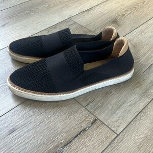 UGG Sammy Knit Slip On Sneakers Black Stretch